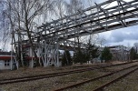 Bocznica kolejowa wraz z torami na powierzchni 11,3 ha, z wagą kolejową oraz biurowcem 728 m2