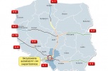 Działka doskonale widoczna a autostrady A1 przy węźle Gliwice - Sośnica