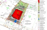 Działka usługowa projekt pozwolenie na budowe Pruszcz Gdański