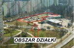 Działka w Poznaniu (Rataje) os. Rusa handel, usługi, biurowiec, salon