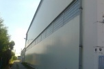 Działka z halą produkcyjno - magazynową Łomianki Sadowa