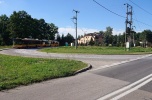 Działka z WZ 8 segmentów, W-wa Białołęka, ul. Olesin, obok las, pętla autobusowa z dojazdem do metra