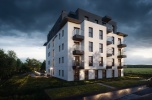 Działka zabudowana budynkiem z projektem pod apartamenty pod Krakowem w obszarze Natura 2000