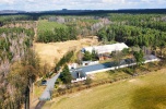 Ferma drobiu 2 hale 2300 m2, działka 46000 m2, las