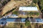 Ferma drobiu 2 hale 2300 m2, działka 46000 m2, las