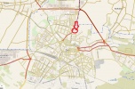 Hala handlowa w centrum Żar / Działka
