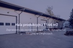 Hala produkcyjna pod produkcję ciężką 1164 m2