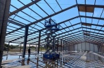 Hala z drewna klejonego 3200 m2, 40x80m