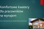 Komfortowe pokoje dla pracowników - atrakcyjne warunki