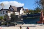 Ośrodek wczasowy Bieszczady - nowy dom 220m2, 10 domów drewnianych, kąpielisko - Polańczyk, Solina