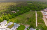 Pod inwestycję bliżniaków-plaża w lesie tuż obok