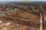 Pod inwestycję bliżniaków-plaża w lesie tuż obok