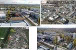 Poznań Starołęka Centrum -  budynek biurowo usługowy - akademik