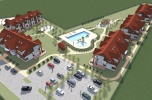 Projekt resortu wakacyjnego z działką