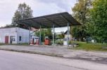 Stacja paliw Kochłowice gmina Byczyna z pozwoleniem na rozbudowę pawilonu handlowego