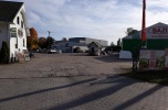 Utwardzony plac Olsztynek + biuro + magazyn + waga + warsztat, 500m do stacji kolejowej, 3,5km do S7